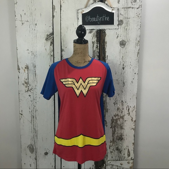 wonder woman shirt with cape plus size